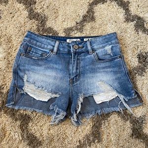 Indigo Rein Jean Shorts